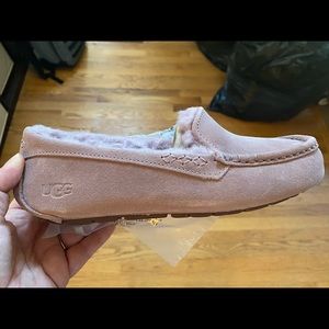 Pale pink UGGs